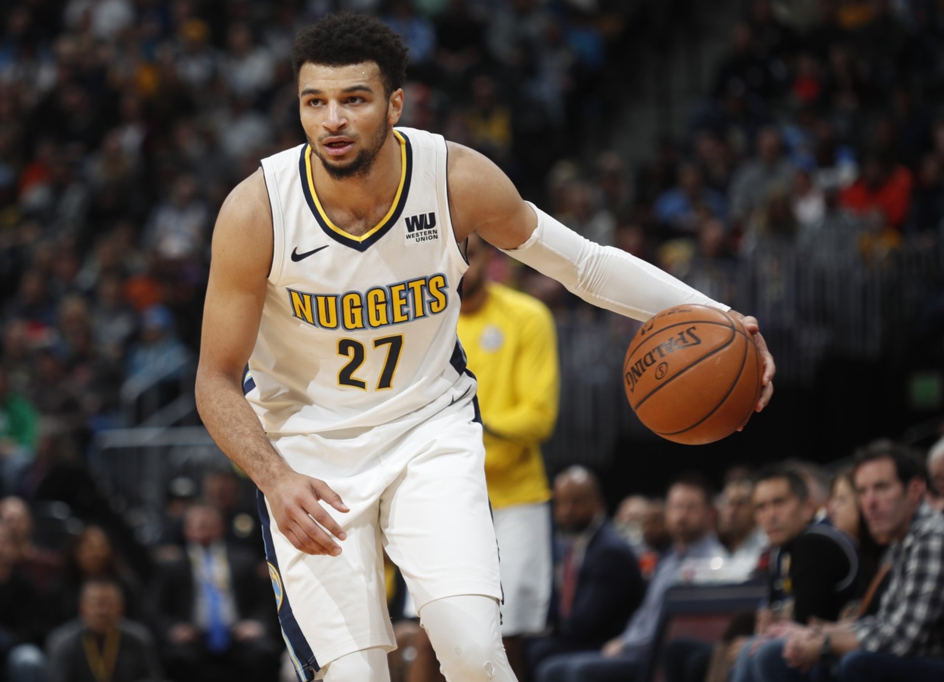 穆雷连续十二场比赛得分超过爆冷，掘金挑战极限！的简单介绍